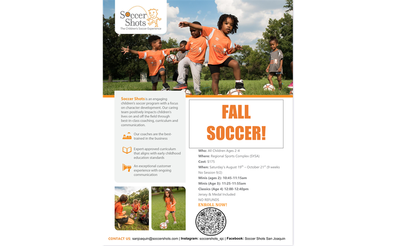 Soccer Shots Fall Soccer