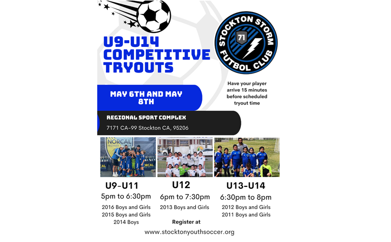 Storm Competitive Tryouts